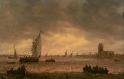 Mouth of the Meuse Jan van Goyen